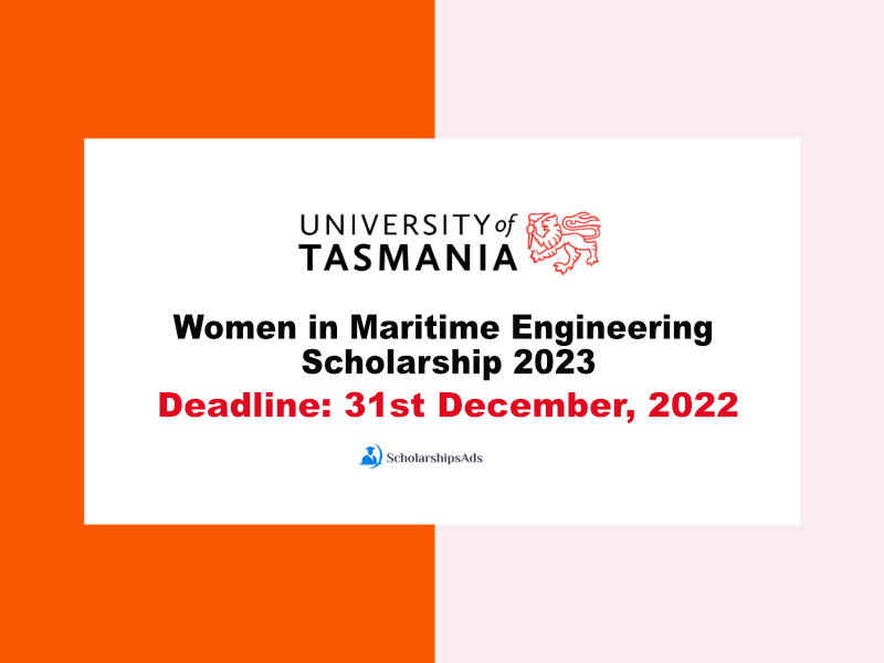 Maritime Engineering Scholarships for International Students in 2024 2025